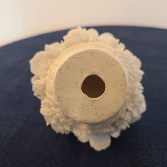 Vintage Japanese Ardalt Verithin Floral Arrangement Porcelain Flower Basket - Picture 15 of 15